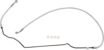 Sterling Chrome II Braided Upper Front Brake Line