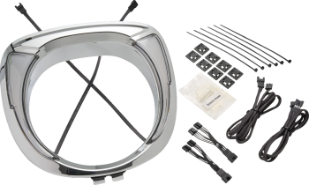 Fang Headlight Bezels with Turn Signals