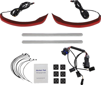 Dual Intensity Low Profile Saddlebag Lights